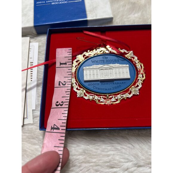 The White House 200th Anniversary Christmas Ornament 2000 - Picture 3 of 9